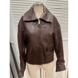 Urban Revivo Faux Leather Jacket
